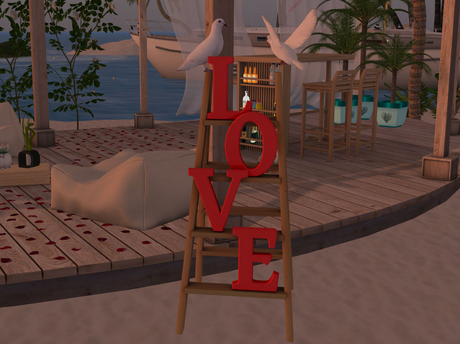 Second Life Marketplace - *R.D.* Love Ladder with Dove